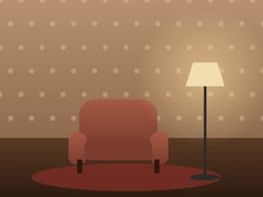 The green room that wasn't green